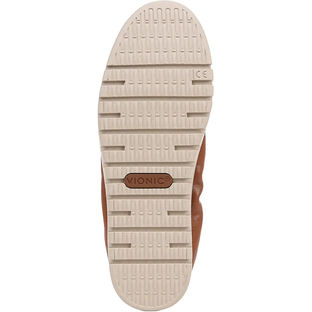 NWT Vionic Uptown Ballet Flat Slip on in Tan Leather 9.5W - Picture 5 of 8